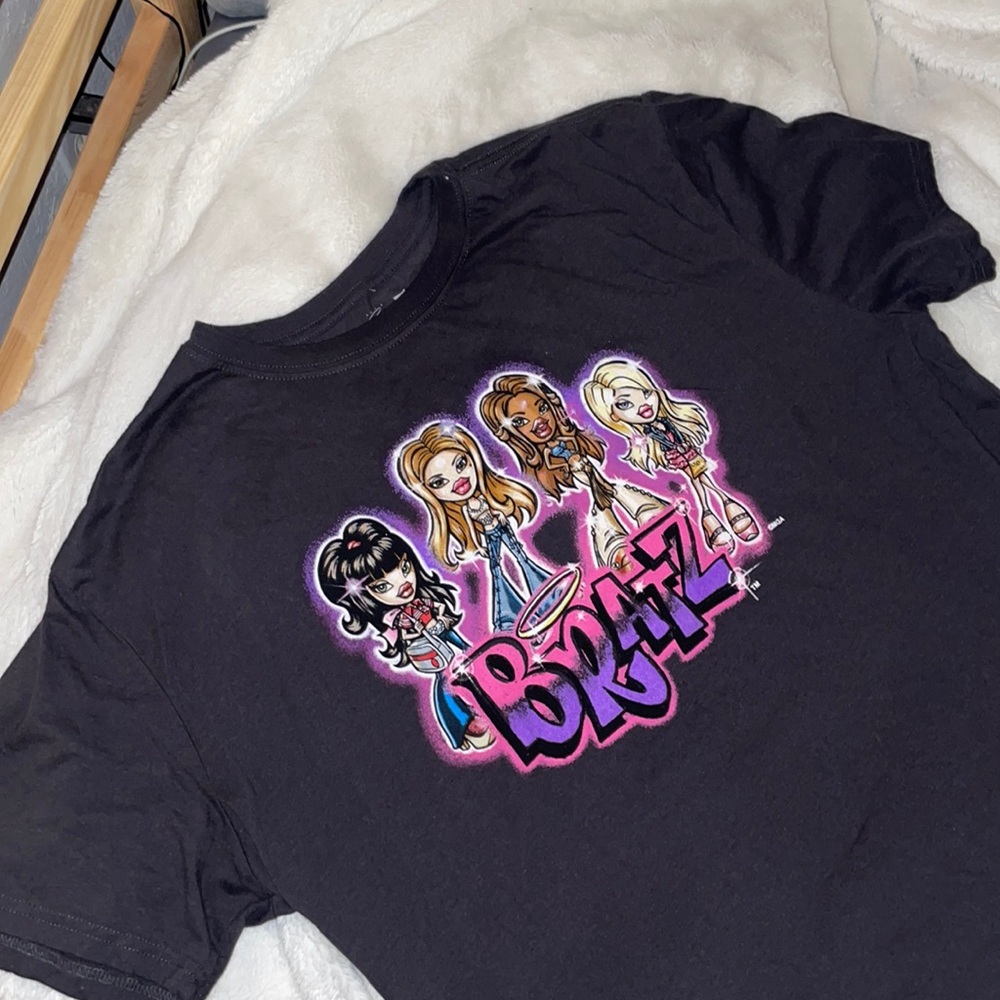 black Bratz t-shirt from target, size 2x